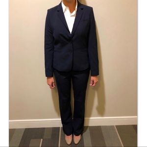 Ann Taylor Pant Suit Set in Navy